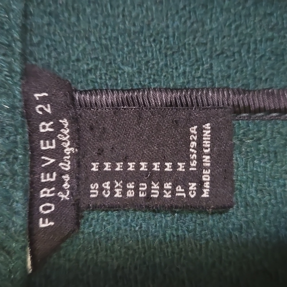 F21 Wool Blend Pea Coat - Picture 7 of 10